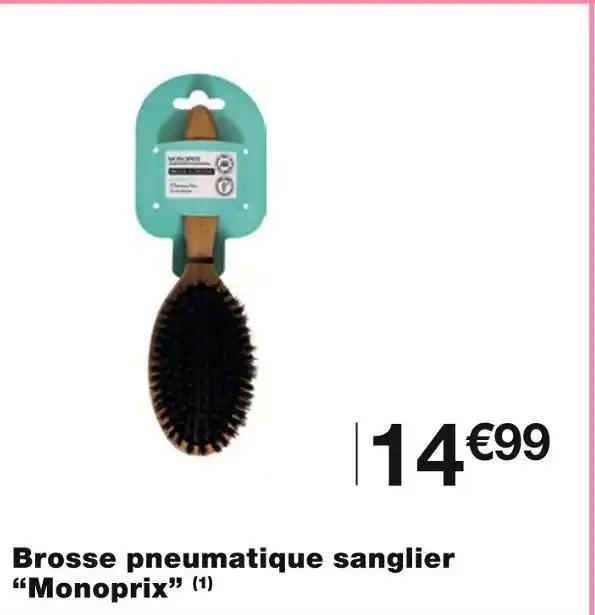 Monoprix Brosse pneumatique sanglier