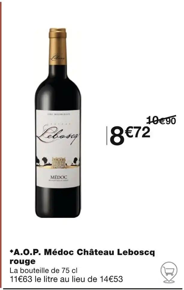 Château Leboscq A.O.P. Médoc rouge