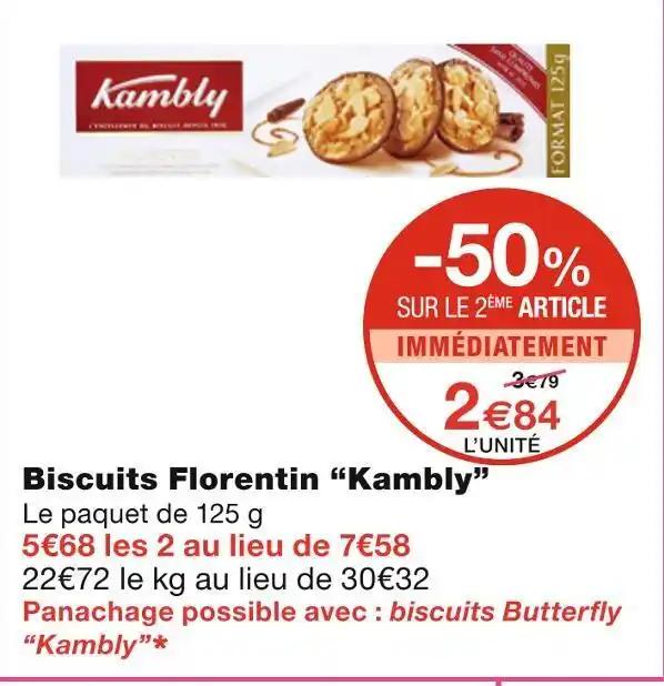 Promotion Exclusives de Kambly biscuits : Découvrez l'Offre incontournable