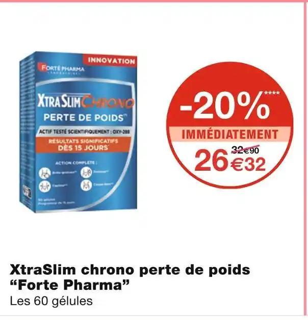 Forte Pharma XtraSlim chrono perte de poids
