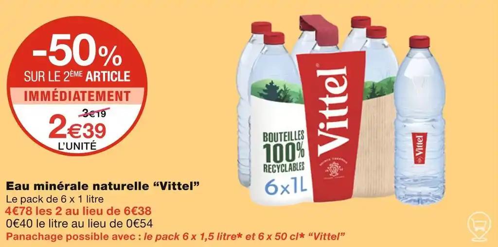 Vittel Eau minérale naturelle