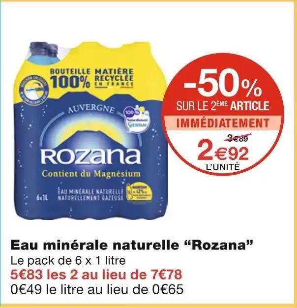 Rozana Eau minérale naturelle