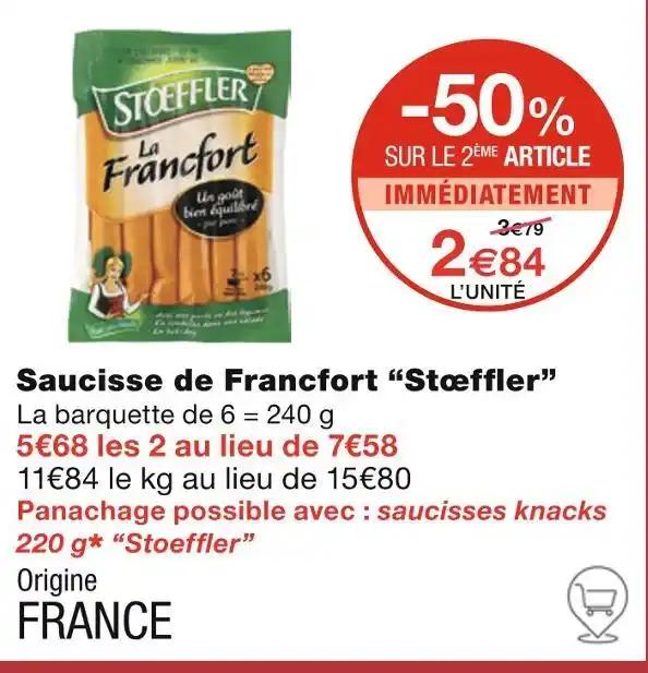 Promotion Exclusives de Saucisse de francfort : Découvrez l'Offre incontournable