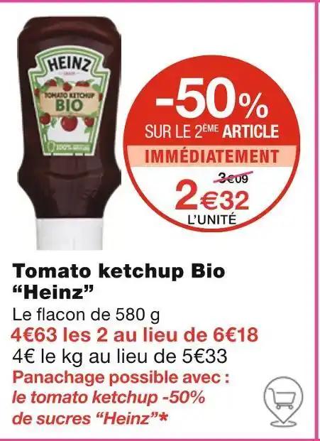 Heinz Tomato ketchup Bio