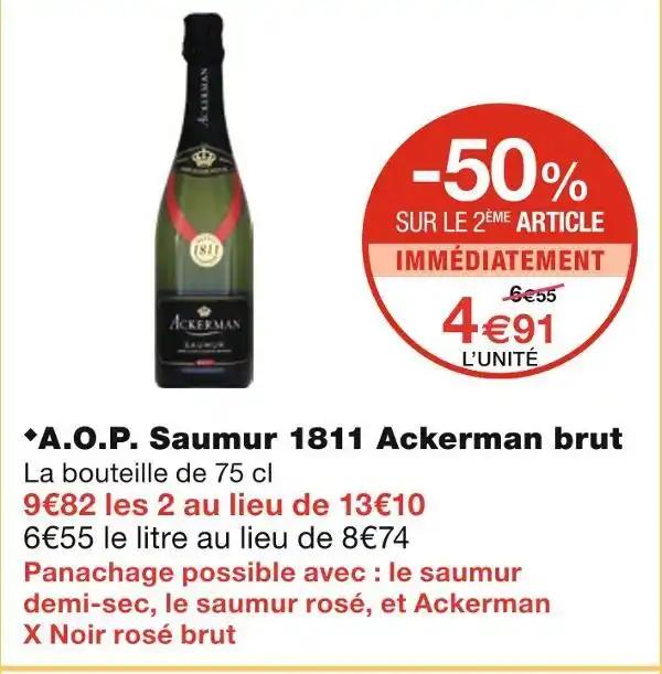 Ackerman A.O.P. Saumur 1811 brut