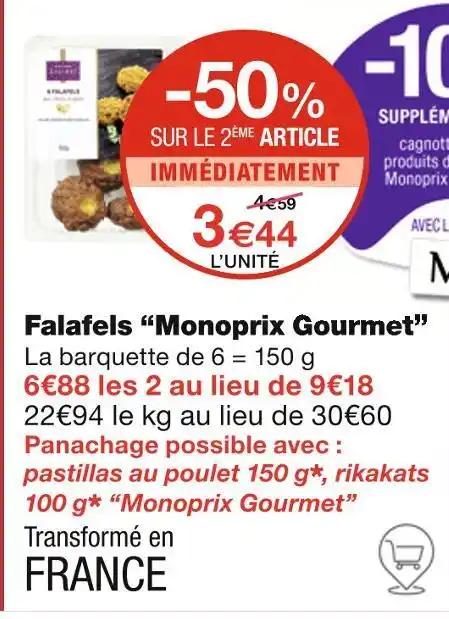 Monoprix Gourmet Falafels