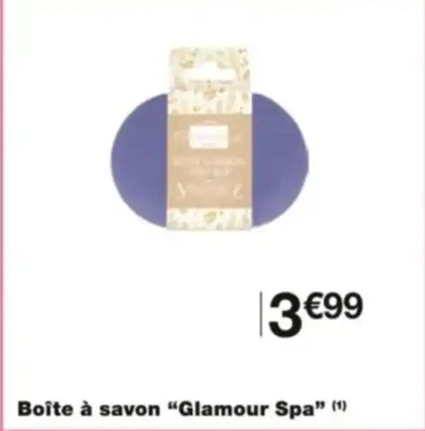 Boîte à savon "Glamour Spa" (")