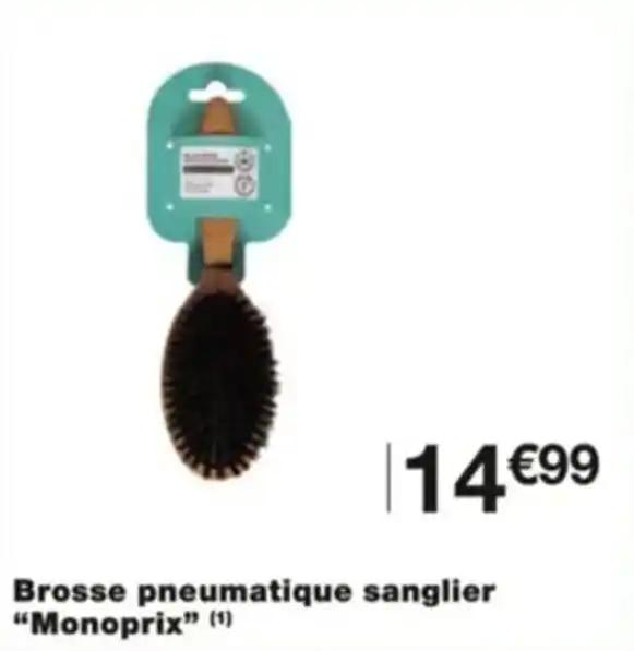 Brosse pneumatique sanglier "Monoprix" (1)