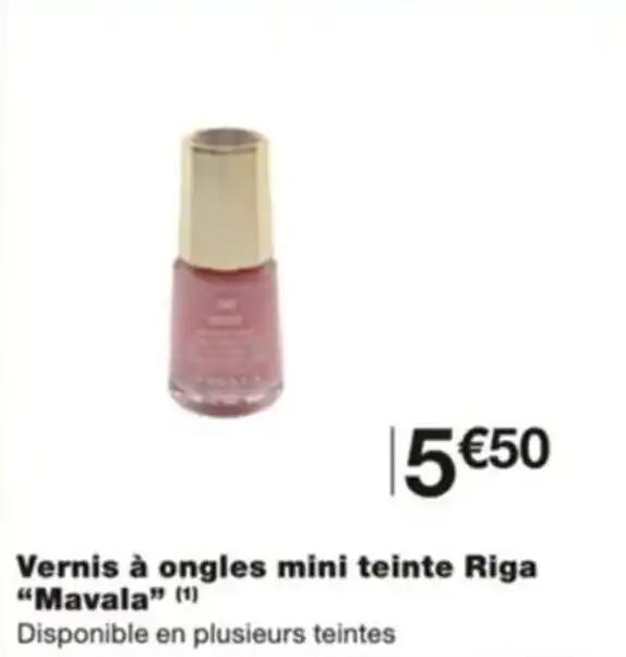 Vernis à ongles mini teinte Riga "Mavala" (1)¯
