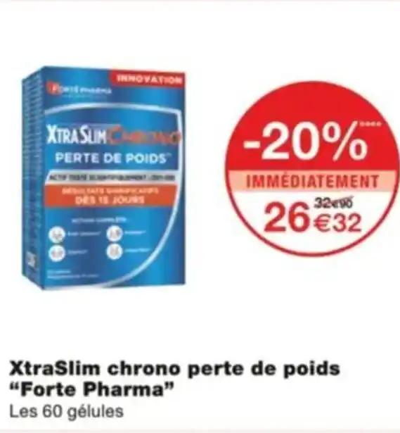 XtraSlim chrono perte de poids "Forte Pharma”