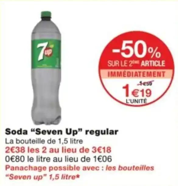Promotion Exclusives de Seven up regular : Découvrez l'Offre incontournable