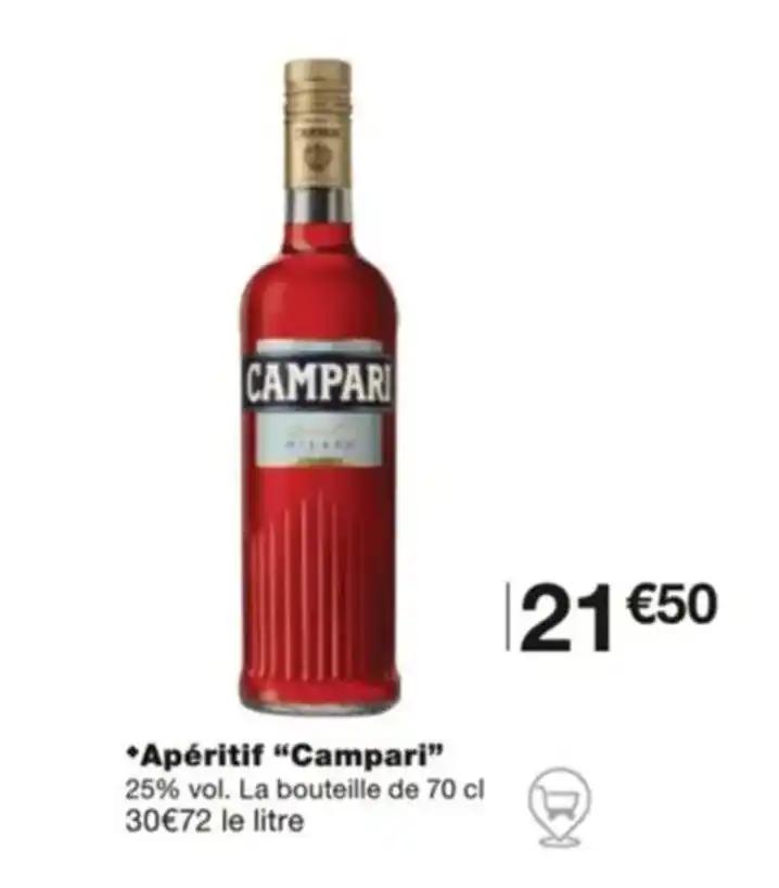 Promotion Exclusives de Apéritif campari : Découvrez l'Offre incontournable