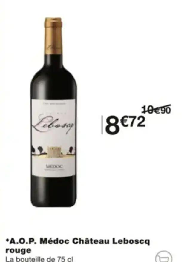 *A.O.P. Médoc Château Leboscq rouge