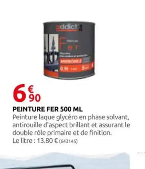 PEINTURE FER 500 ML