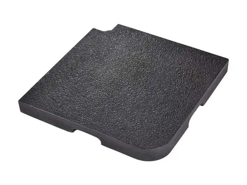 Dalle pour parasol excentré Seclin ton ardoisé, 22 kg