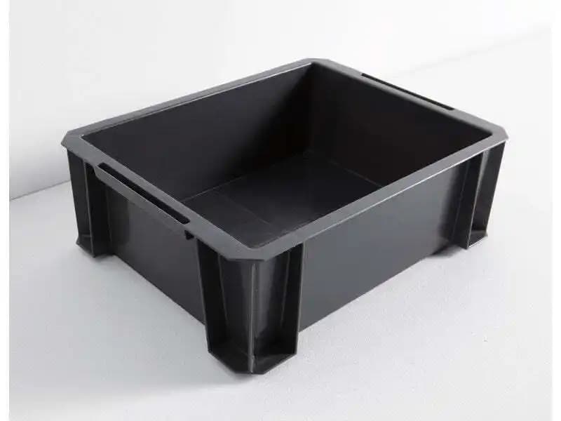 Bac de manutention Iris en plastique de 36 L, L.55 x P.35 x H.24.5 cm gris