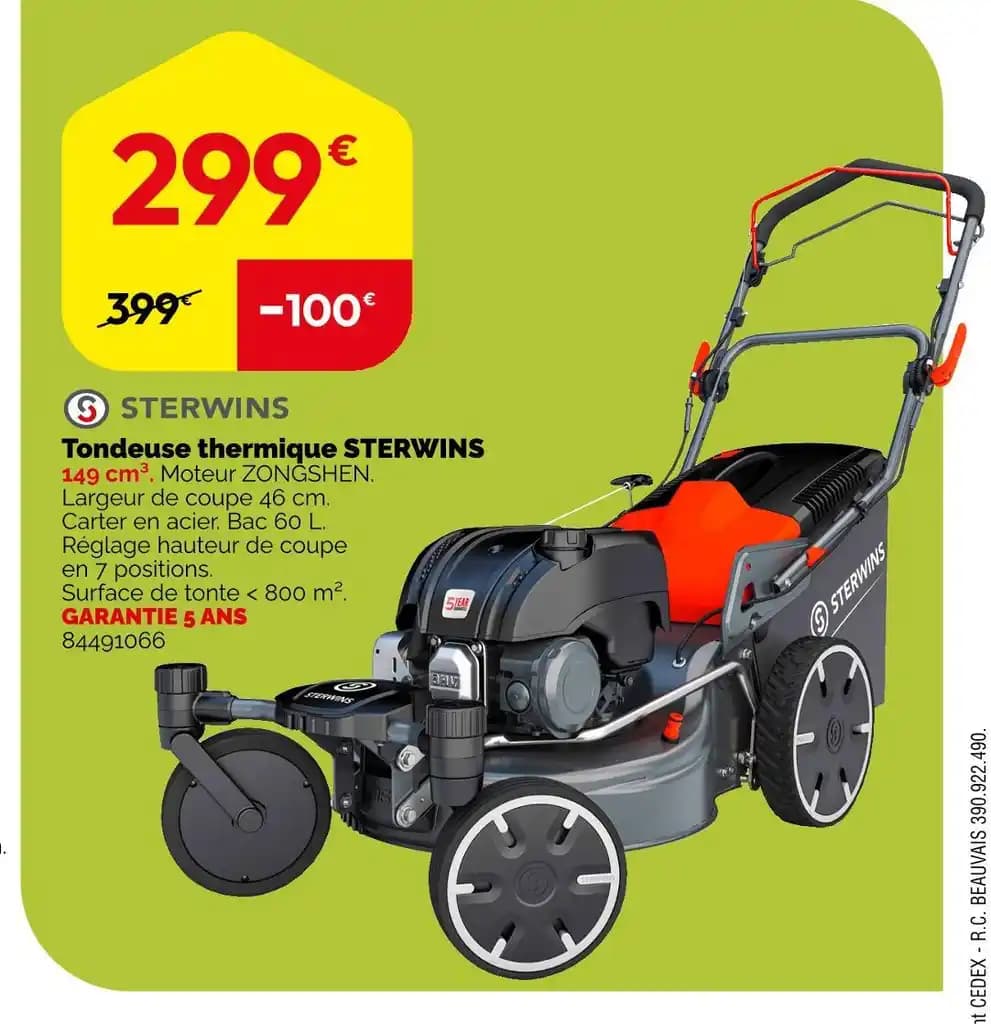 STERWINS Tondeuse thermique