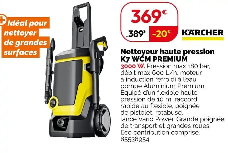 KÄRCHER Nettoyeur haute pression K7 WCM PREMIUM