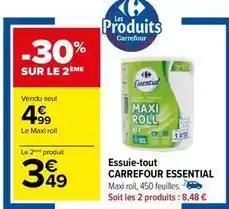 Carrefour - essuie tout essential