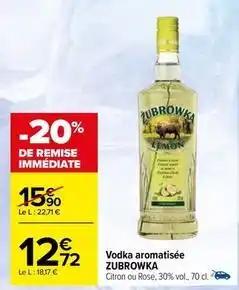 Zubrowka - vodka aromatisée