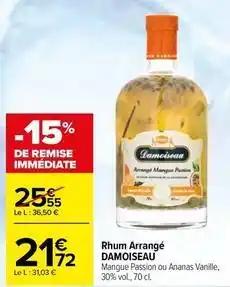 Damoiseau - rhum arrangé