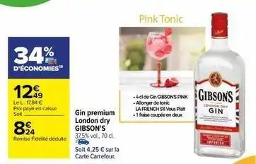 Gibson's - gin premium london dry