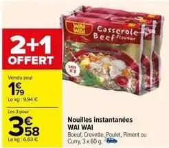 Wai wai - nouilles instantanees