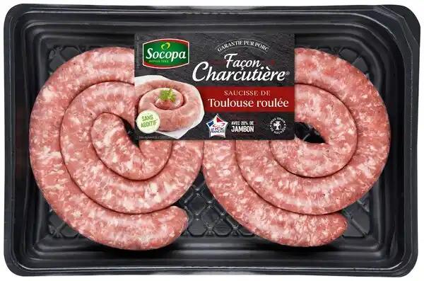 Saucisse de Toulouse roulée façon charcutière SOCOPA