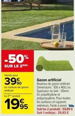 Gazon artificiel