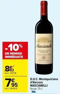 Masciarelli - d.o.c. montepulciano d'abruzzo