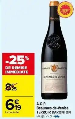 Promotion Exclusives de A.o.p. beaumes de venise : Découvrez l'Offre incontournable