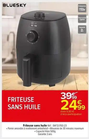 Bluesky - friteuse sans huile baf2l1150-23