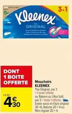 Kleenex - mouchoirs