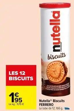 Ferrero - nutella biscuits