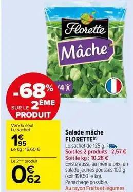 Florette - salade mâche