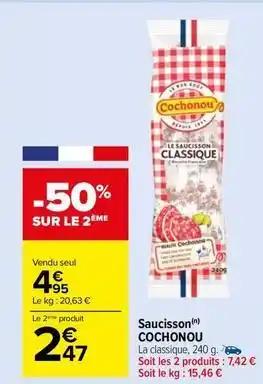 Cochonou - saucisson