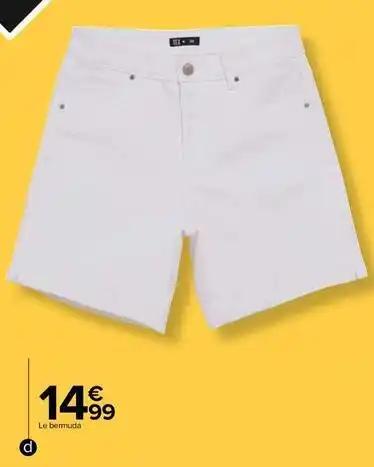 Tex - bermuda femme