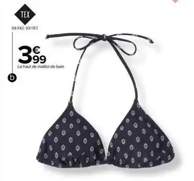 Tex - le haut de maillot de bain