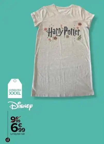 Disney - big-tee nuit femme