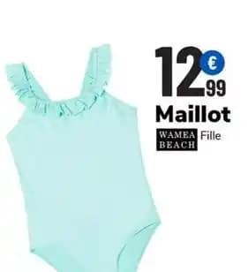 Wamea beach - maillot fille