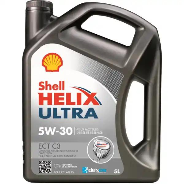 SHELL Huile Shell 5w30 ECT C3/ARL/AVL/APL 5L Essence et Diésel