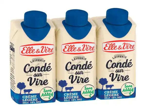 ELLE & VIRE Crème Condé sur Vire