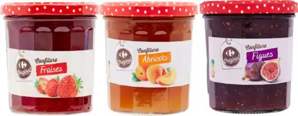 CARREFOUR ORIGINAL SUR TOUTES LES CONFITURES 370 G