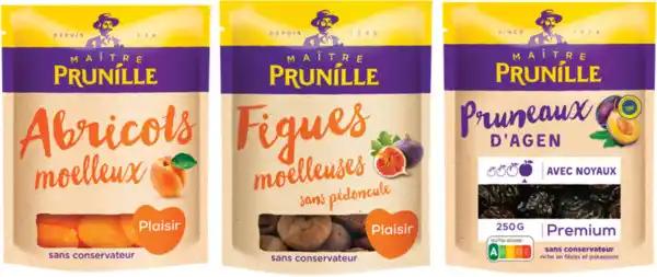 MAITRE PRUNILLE SUR TOUS LES FRUITS SECS