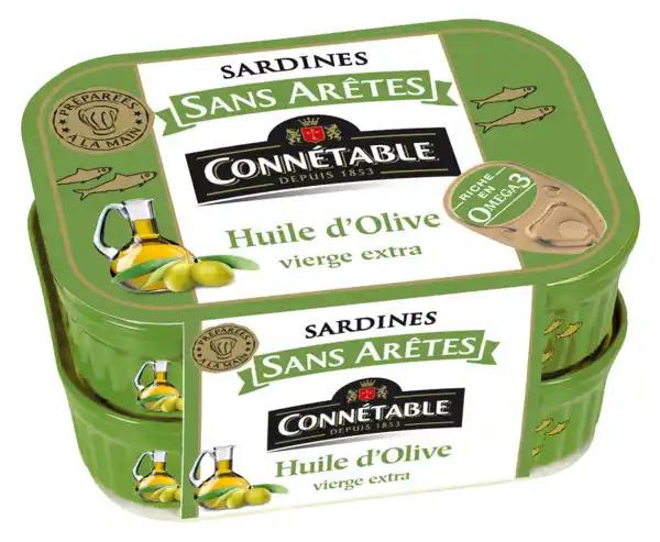 CONNÉTABLE Sardines sans arêtes