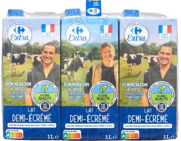 CARREFOUR EXTRA Lait demi-écrémé