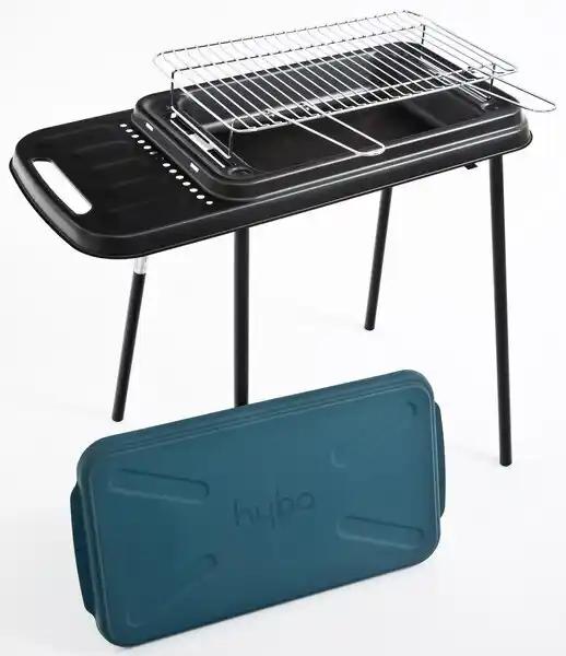 HYBA ENSEMBLE BARBECUE CHARBON + HOUSSE