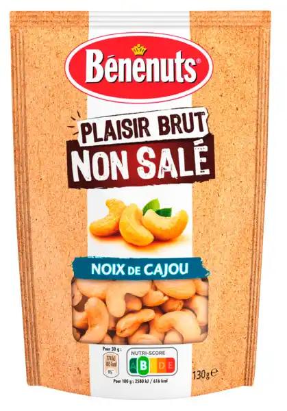 BÉNÉNUTS Noix de cajou Plaisir Brut non salé