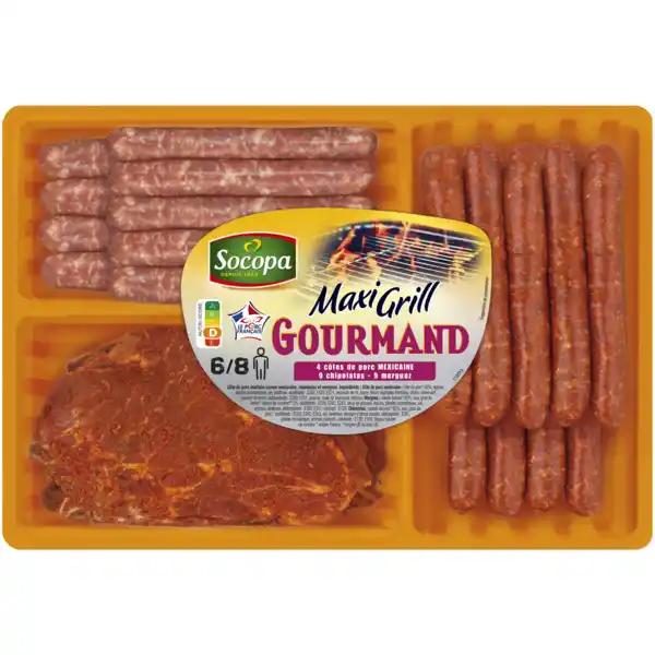Plateau maxi grill gourmand SOCOPA