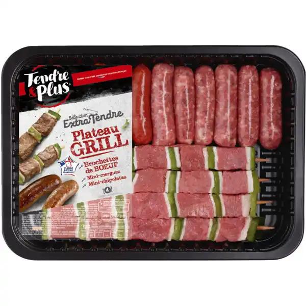 Plateau grill bœuf extra tendre TENDRE ET PLUS